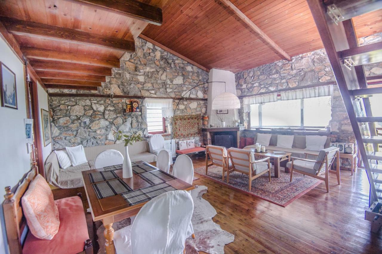 Stonehouse 2 Bedroom Chalet On Olympus Amazing View Petra  Екстер'єр фото