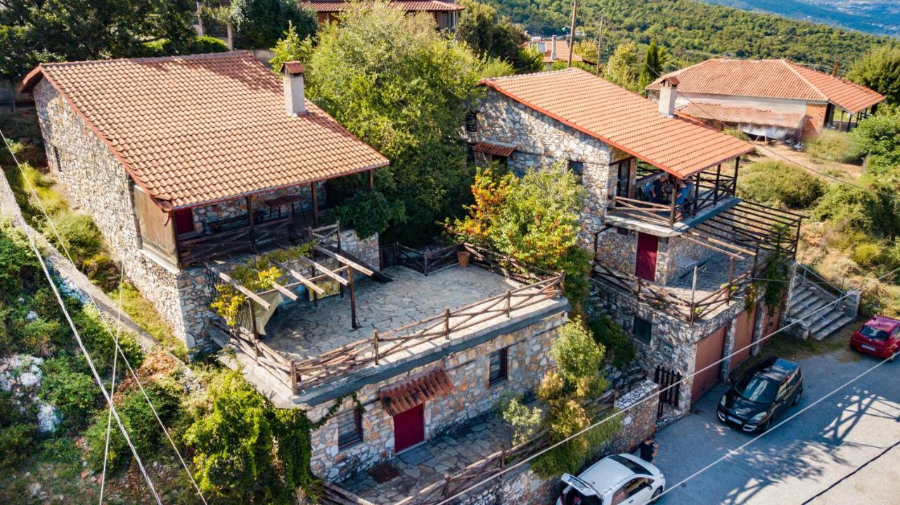 Stonehouse 2 Bedroom Chalet On Olympus Amazing View Petra  Екстер'єр фото